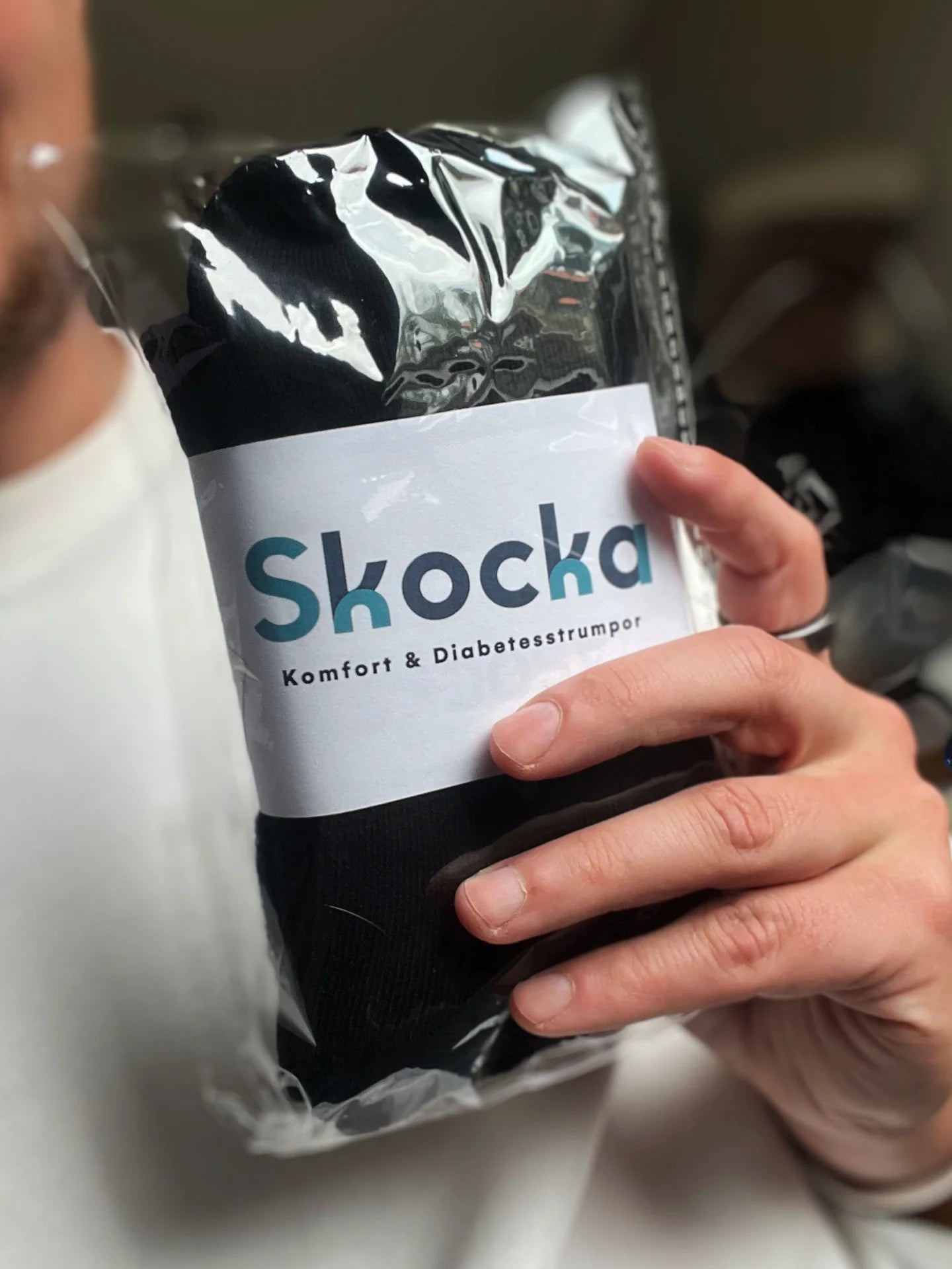 Skocka Komfortstrumpa